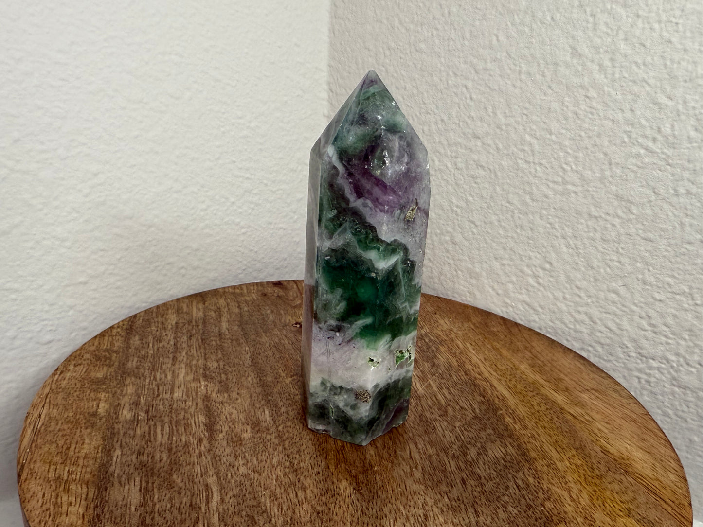 Green-Purple Fluorite (220g) (Imperfect)