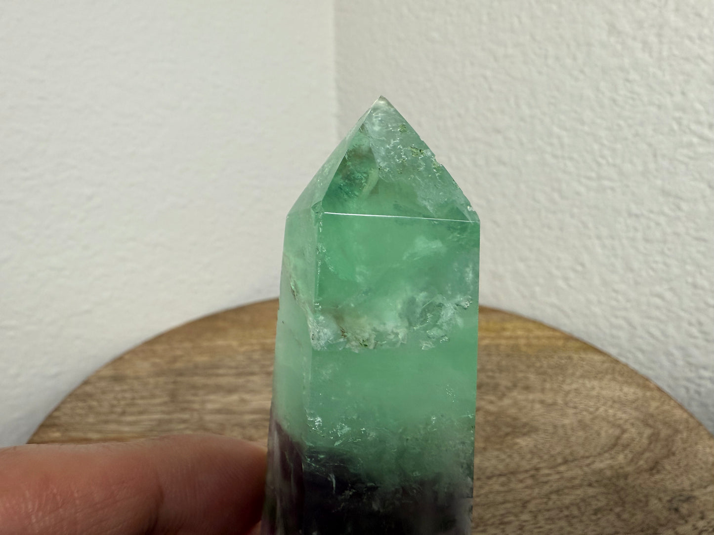 Purple-Green Fluorite Tower (120g)