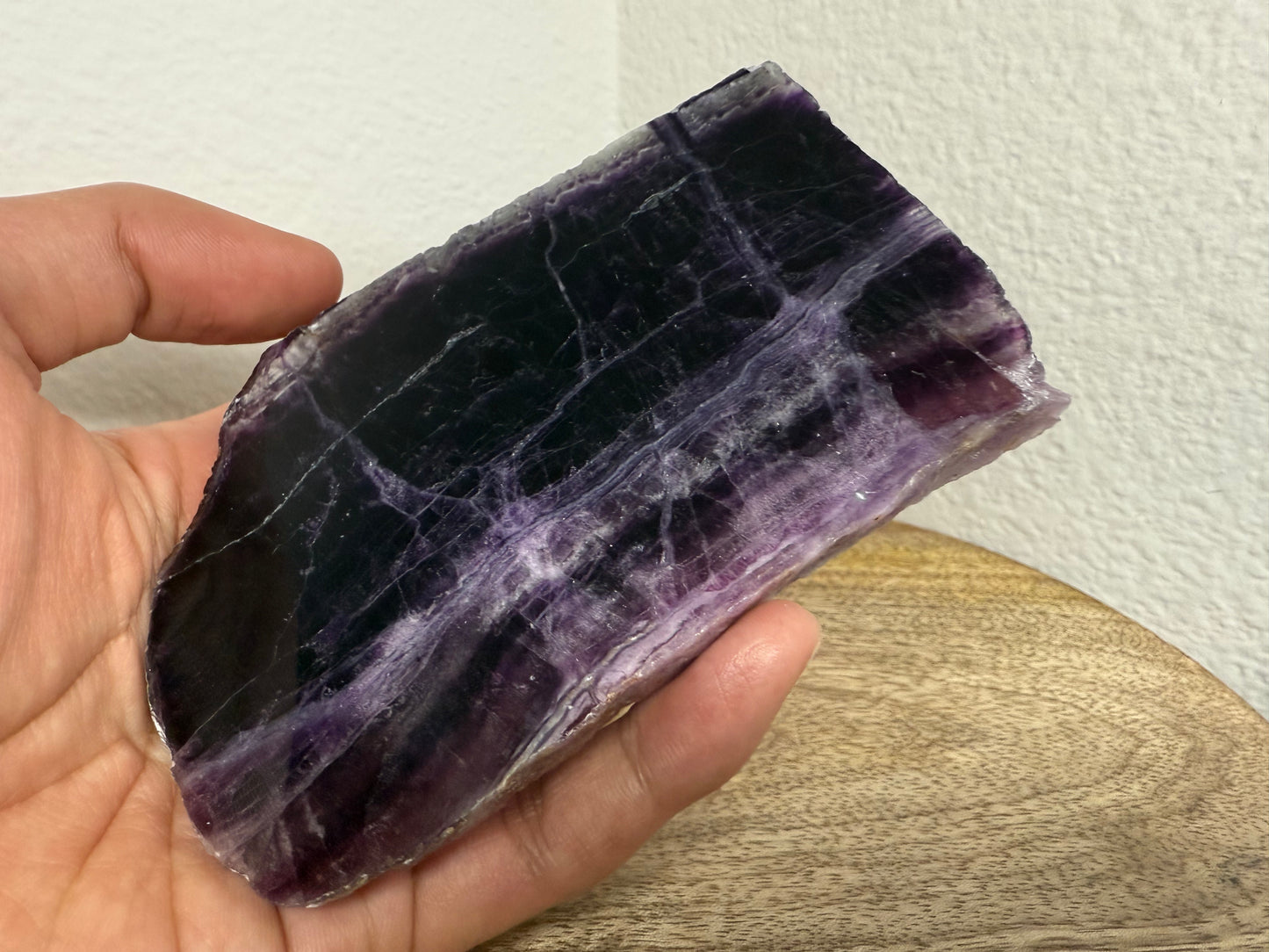 Purple Fluorite Slab (210g)