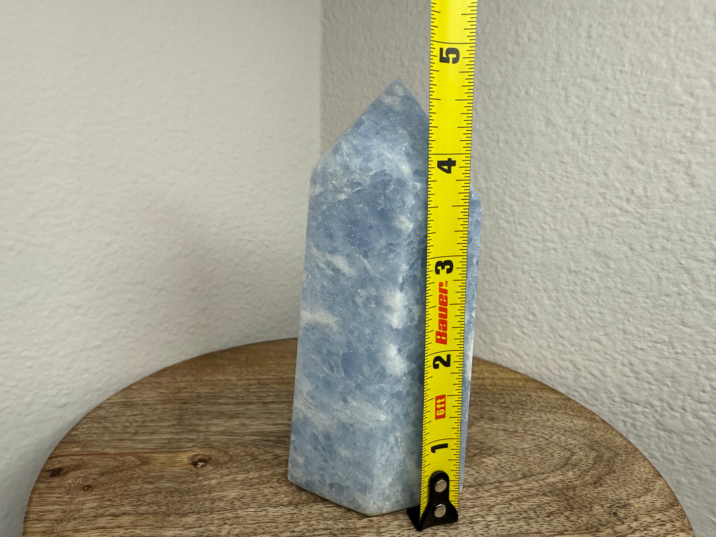 Blue Calcite Tower (650g)(5in)