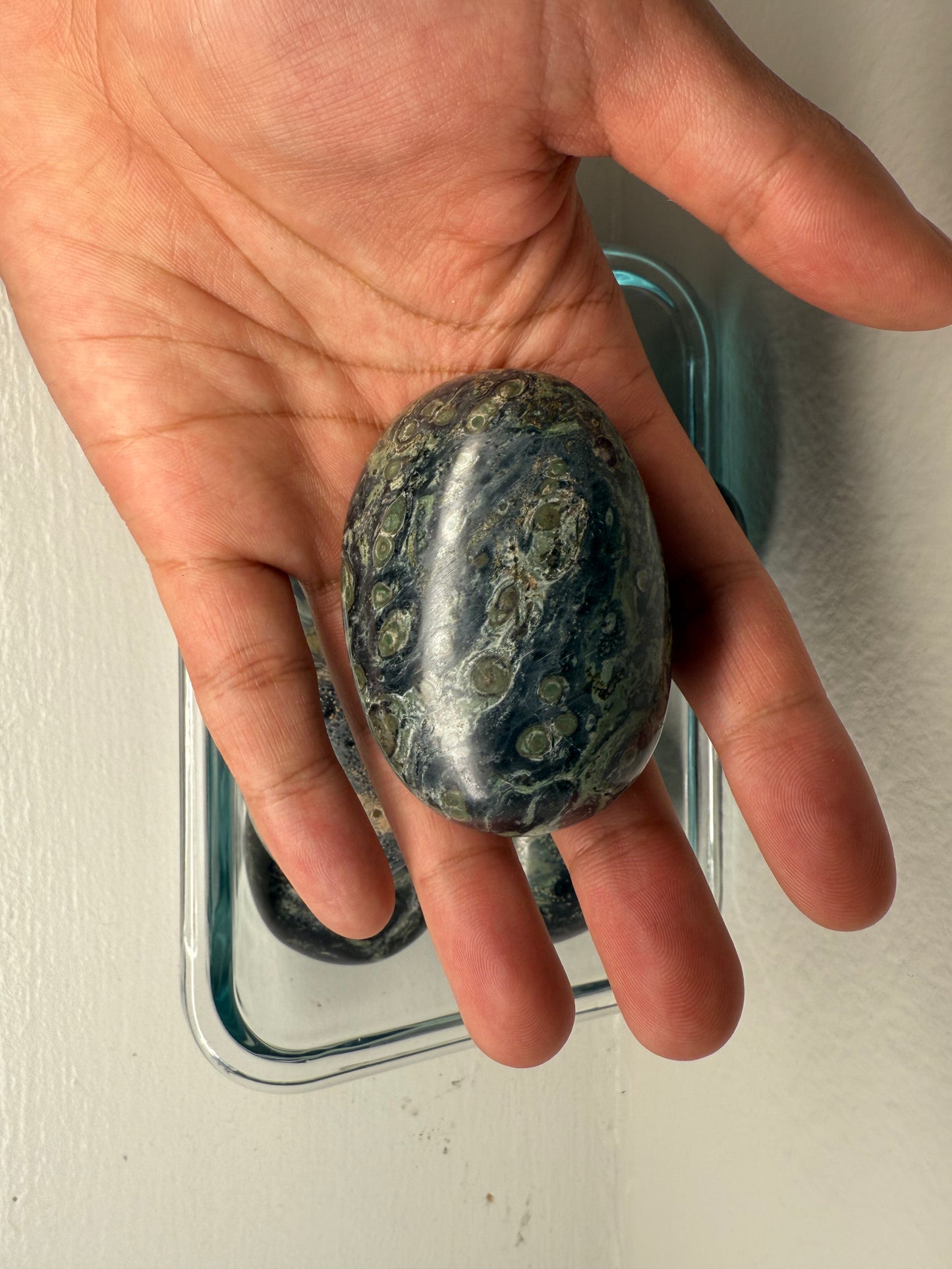 Dragonblood Jasper Palmstone