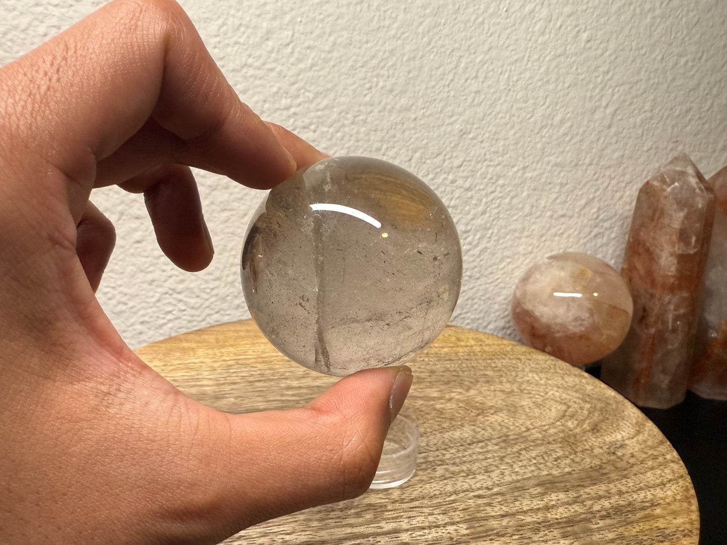 Smoky Quartz Sphere (190g)