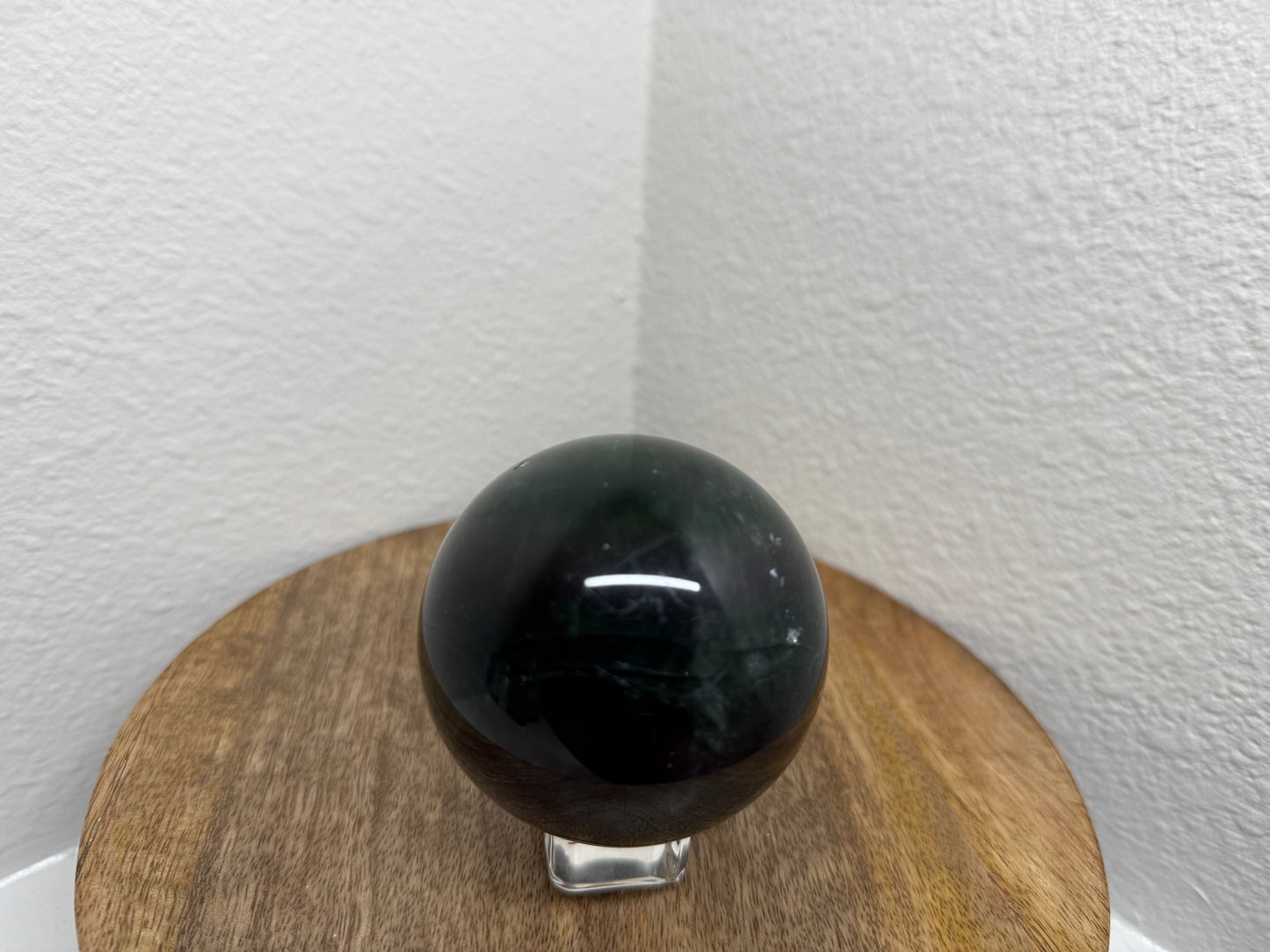Dark-Green Fluorite Sphere (500g)