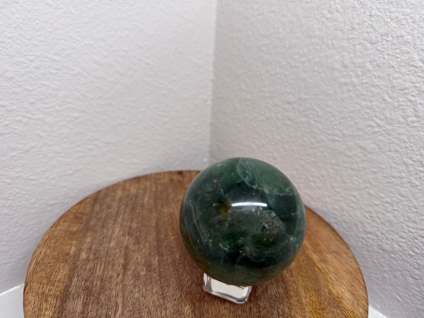 Dark-Green Fluorite Sphere (400g)