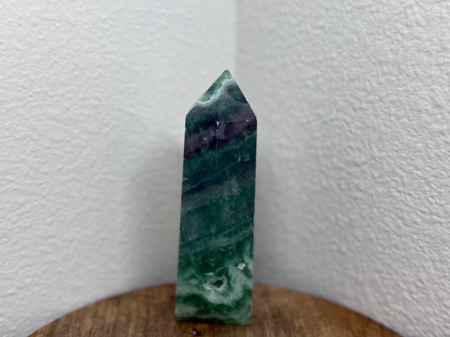(Imperfect) Green Druzy Fluorite Tower (350g)