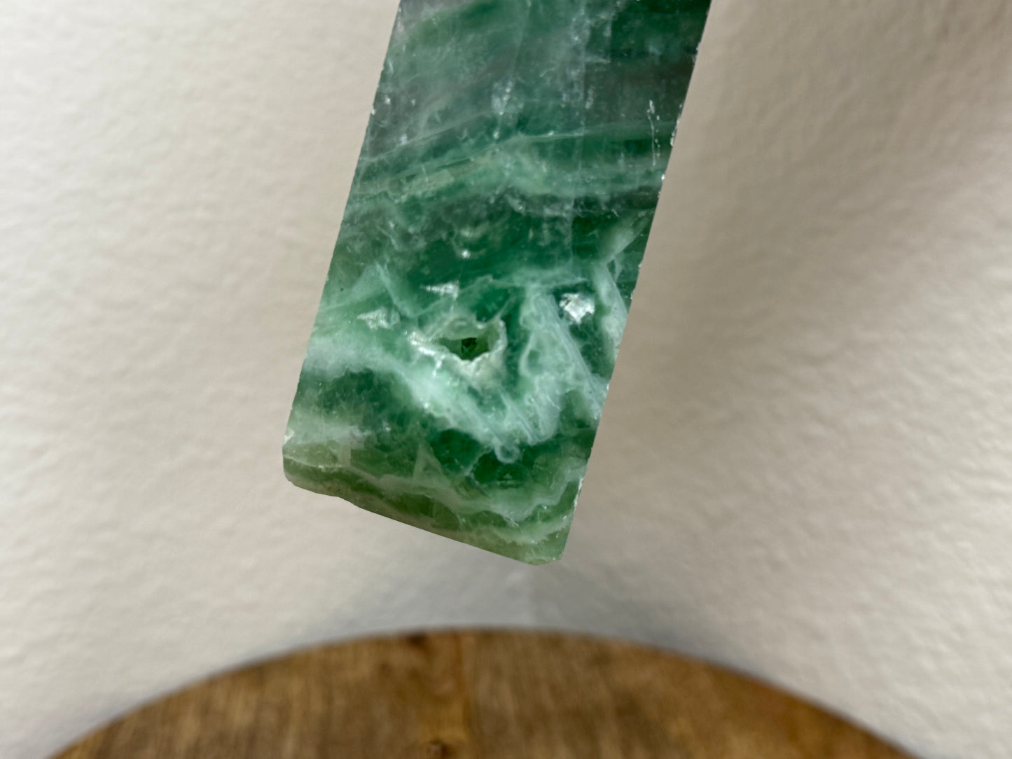(Imperfect) Green Druzy Fluorite Tower (350g)
