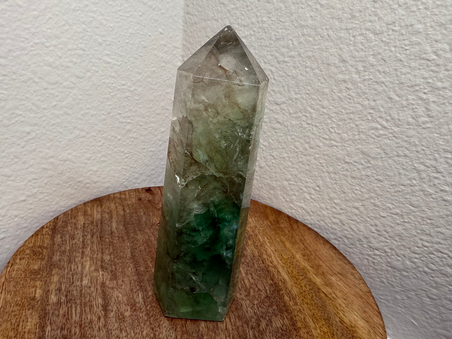(Imperfect) Green Fluorite Tower (415g)