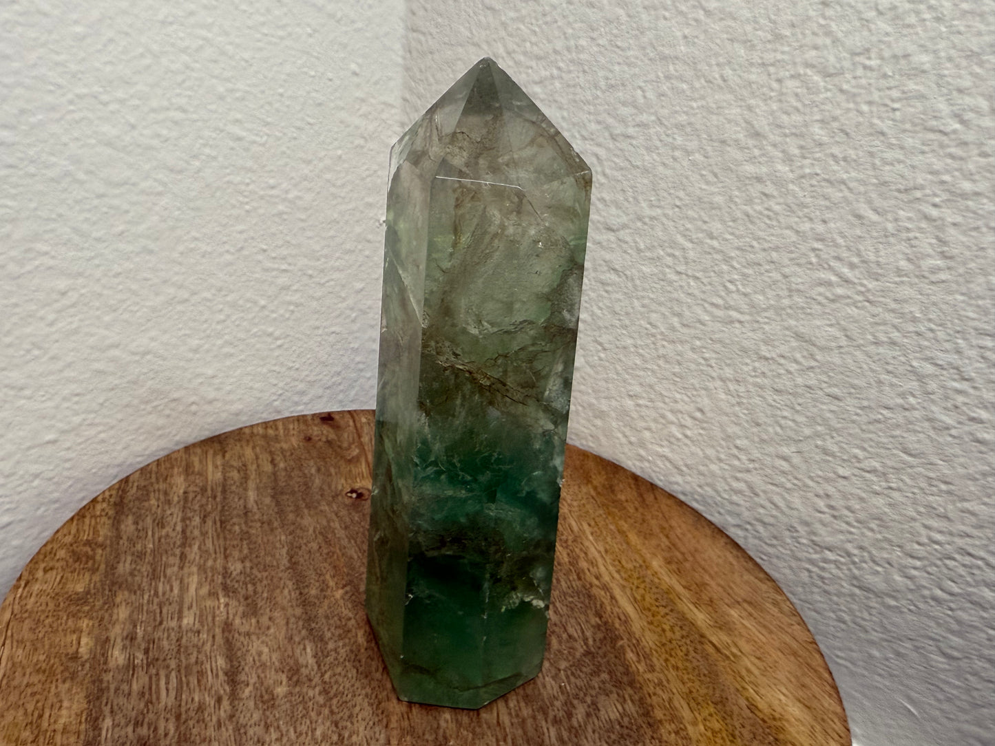 (Imperfect) Green Fluorite Tower (415g)