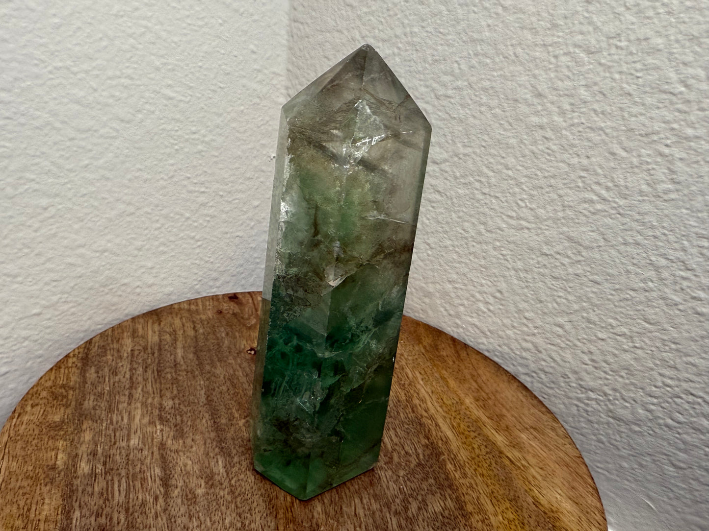 (Imperfect) Green Fluorite Tower (415g)