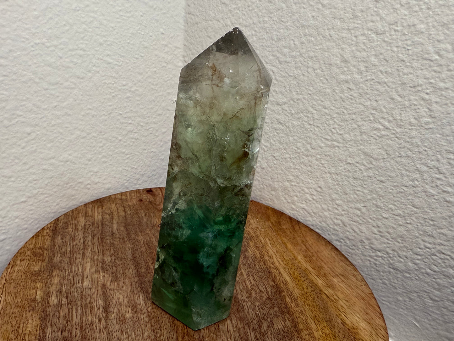 (Imperfect) Green Fluorite Tower (415g)