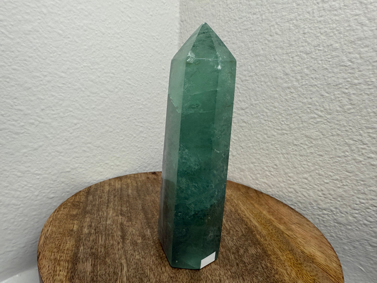 Green Fluorite Tower (390g) (Imperfect)