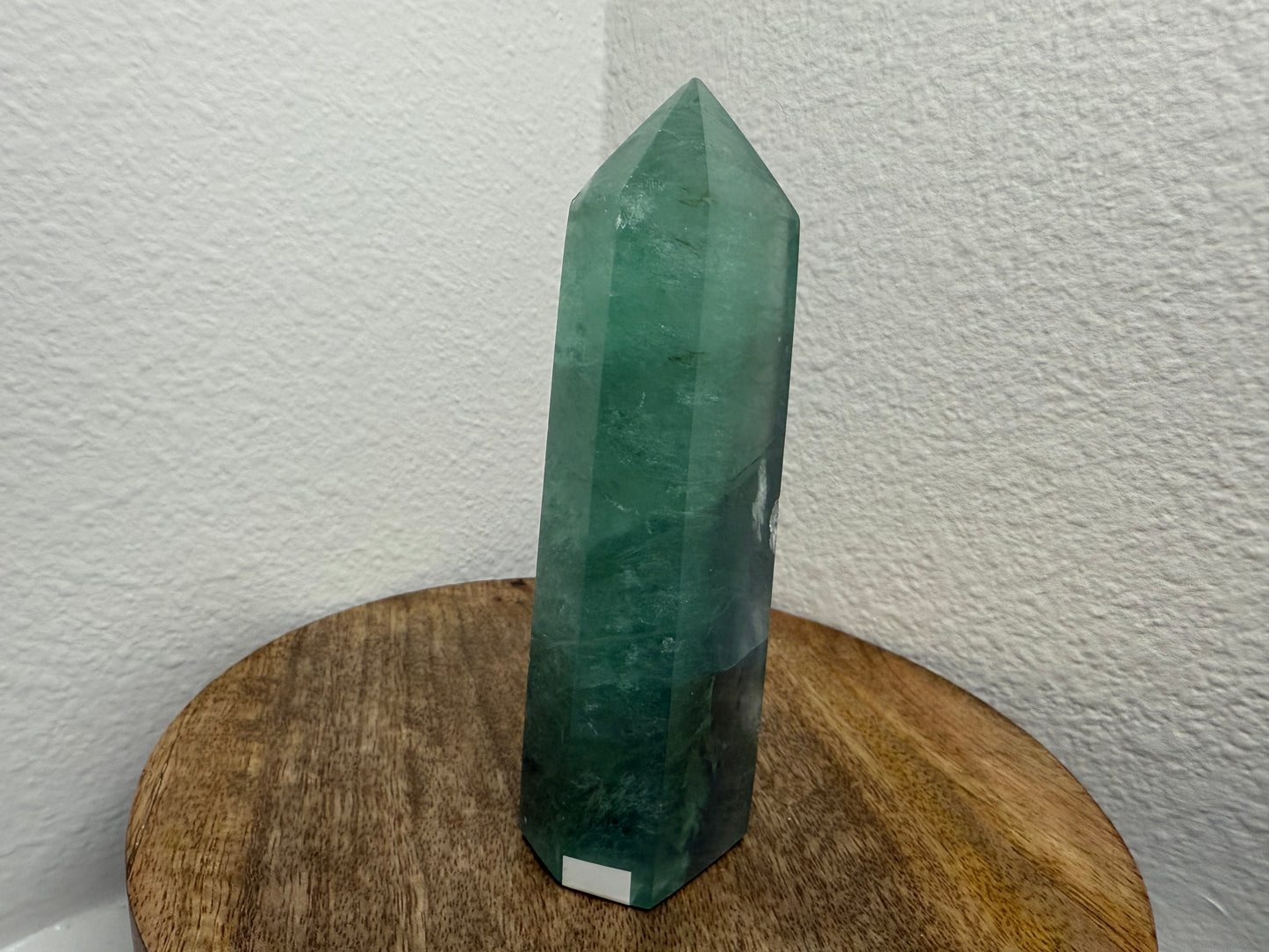 Green Fluorite Tower (390g) (Imperfect)