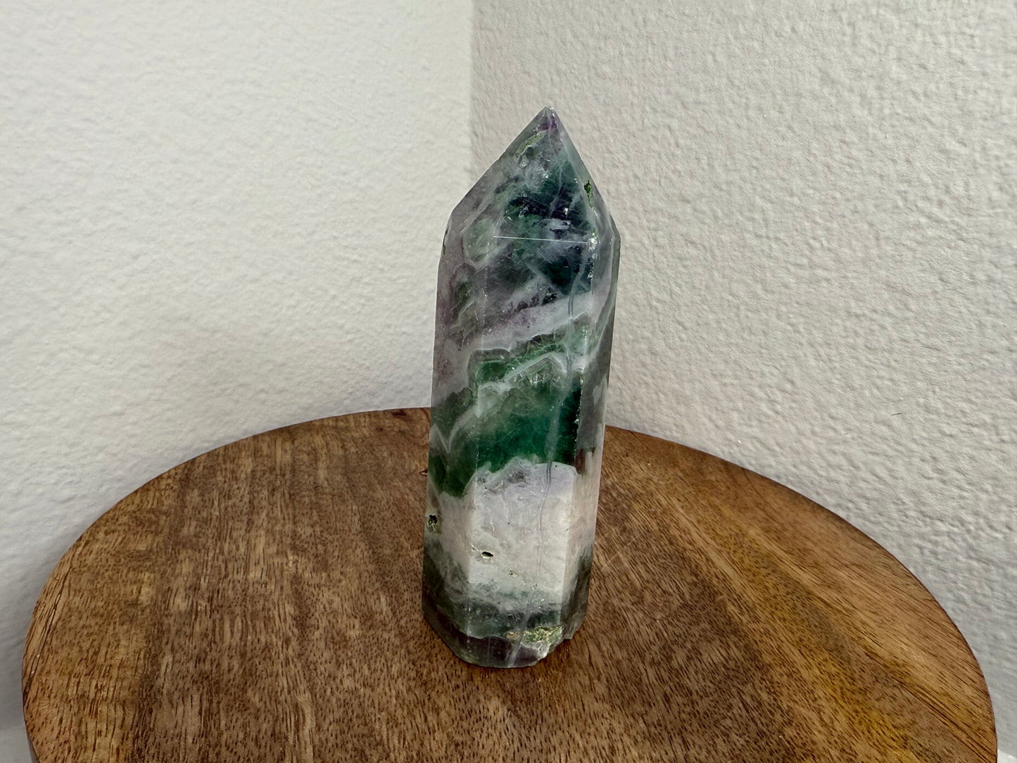 Green-Purple Fluorite (220g) (Imperfect)