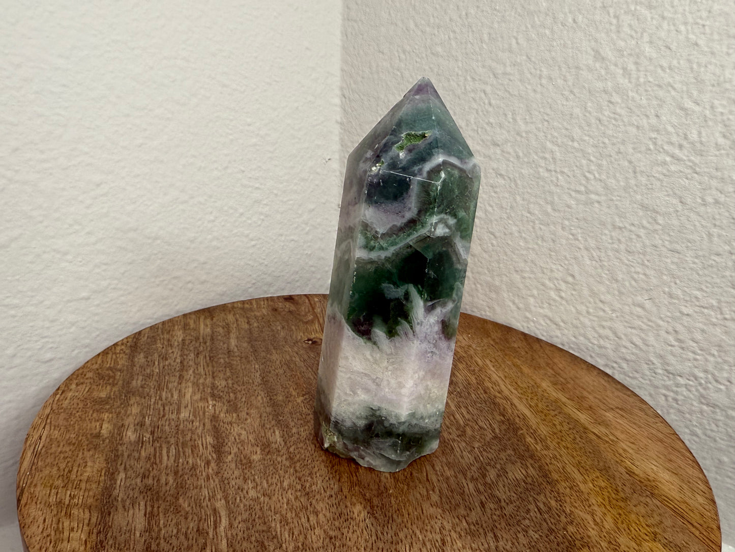 Green-Purple Fluorite (220g) (Imperfect)