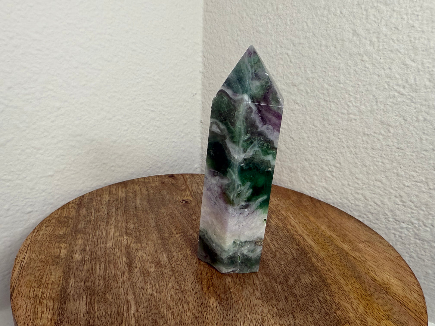 Green-Purple Fluorite (220g) (Imperfect)
