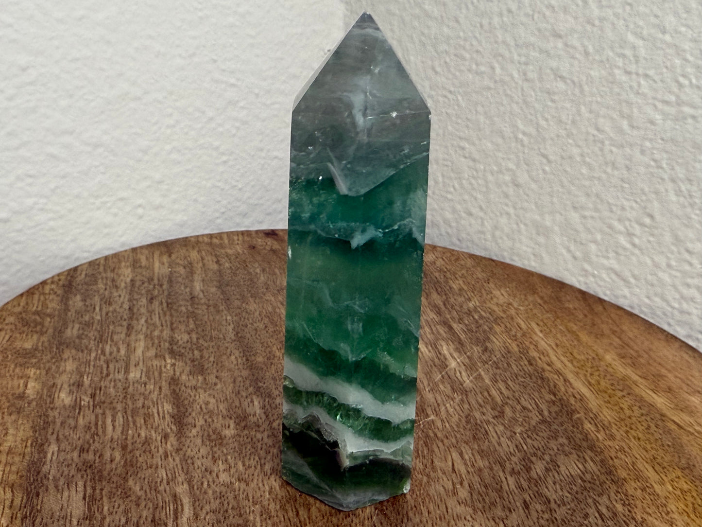 Green Fluorite Tower (120g) (Imperfect)