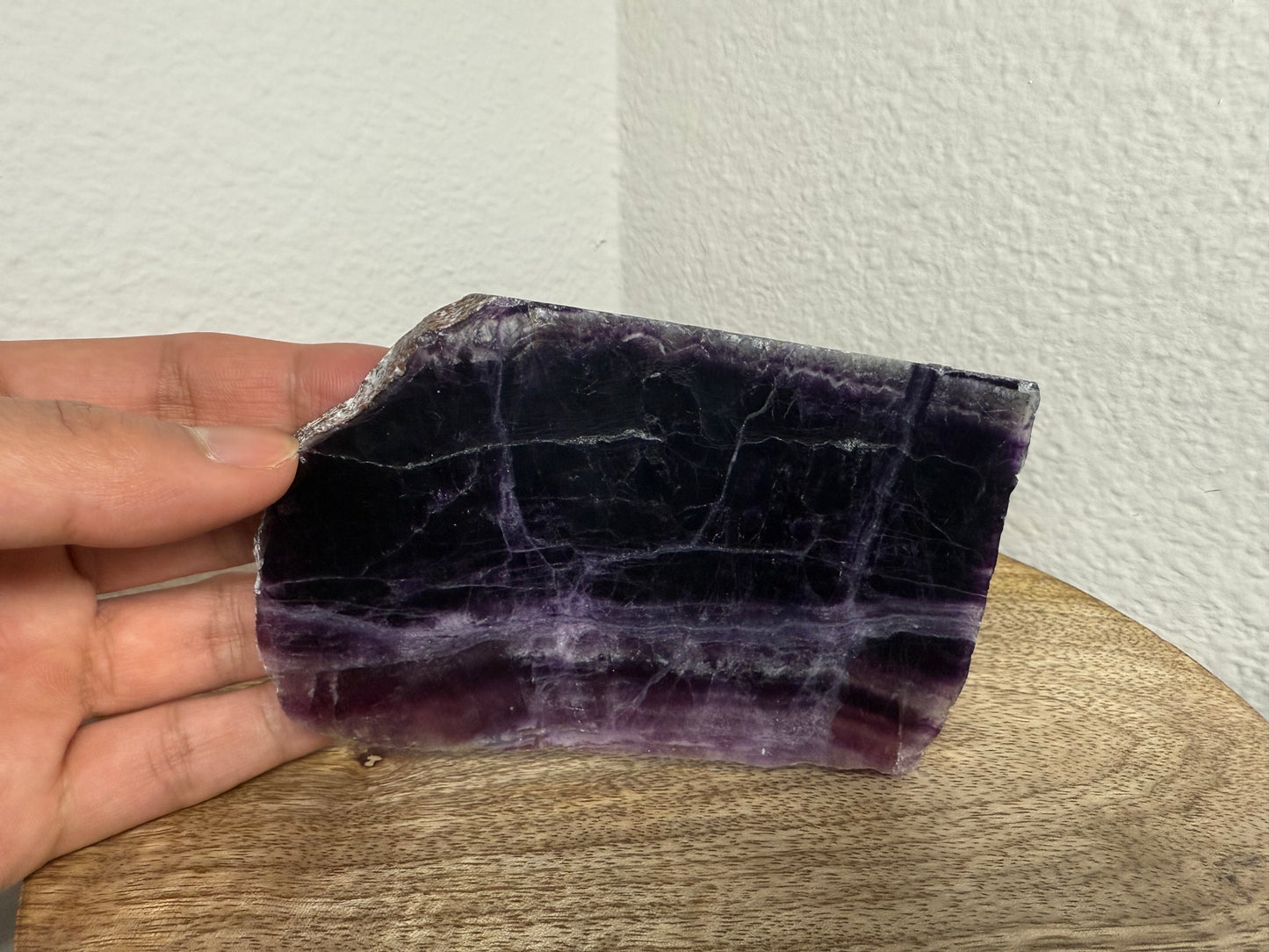 Purple Fluorite Slab (210g)