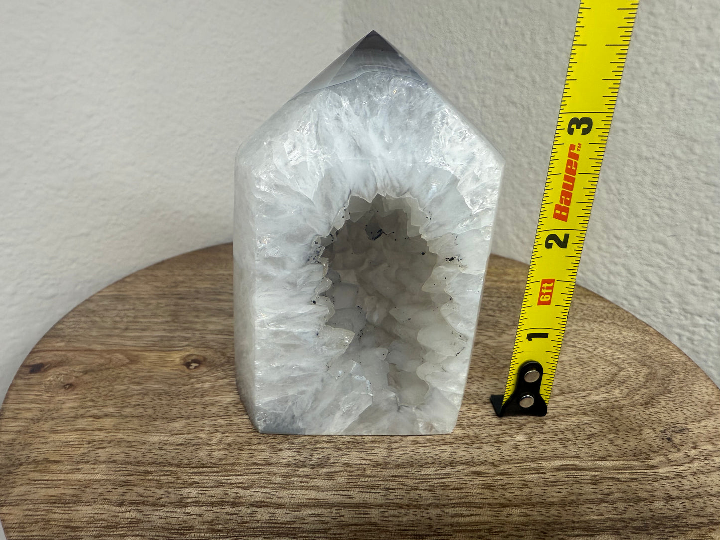 Druzy Agate Quartz Tower (380g)