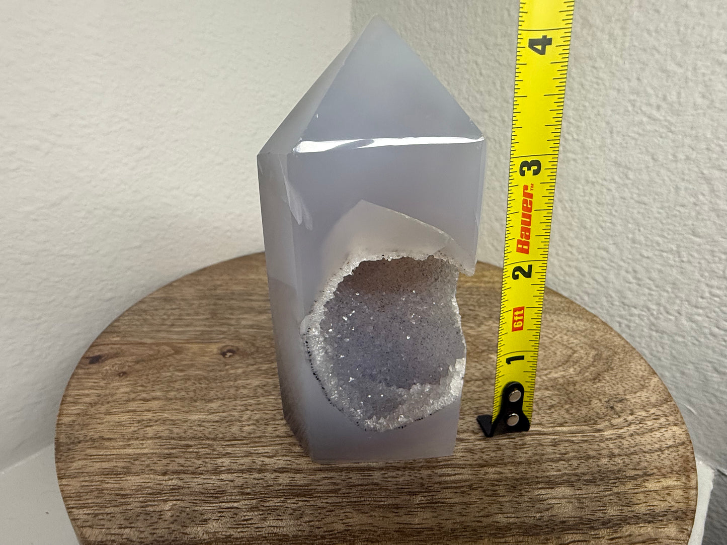 Druzy Amethyst Agate Tower (290g)