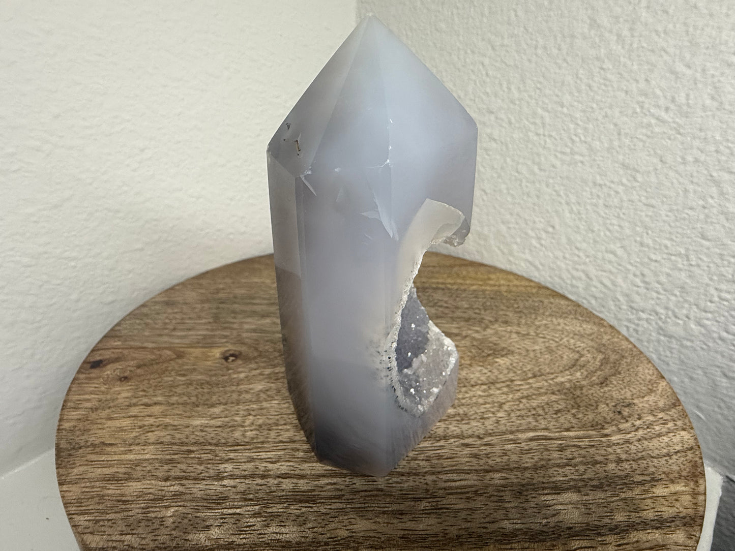 Druzy Amethyst Agate Tower (290g)