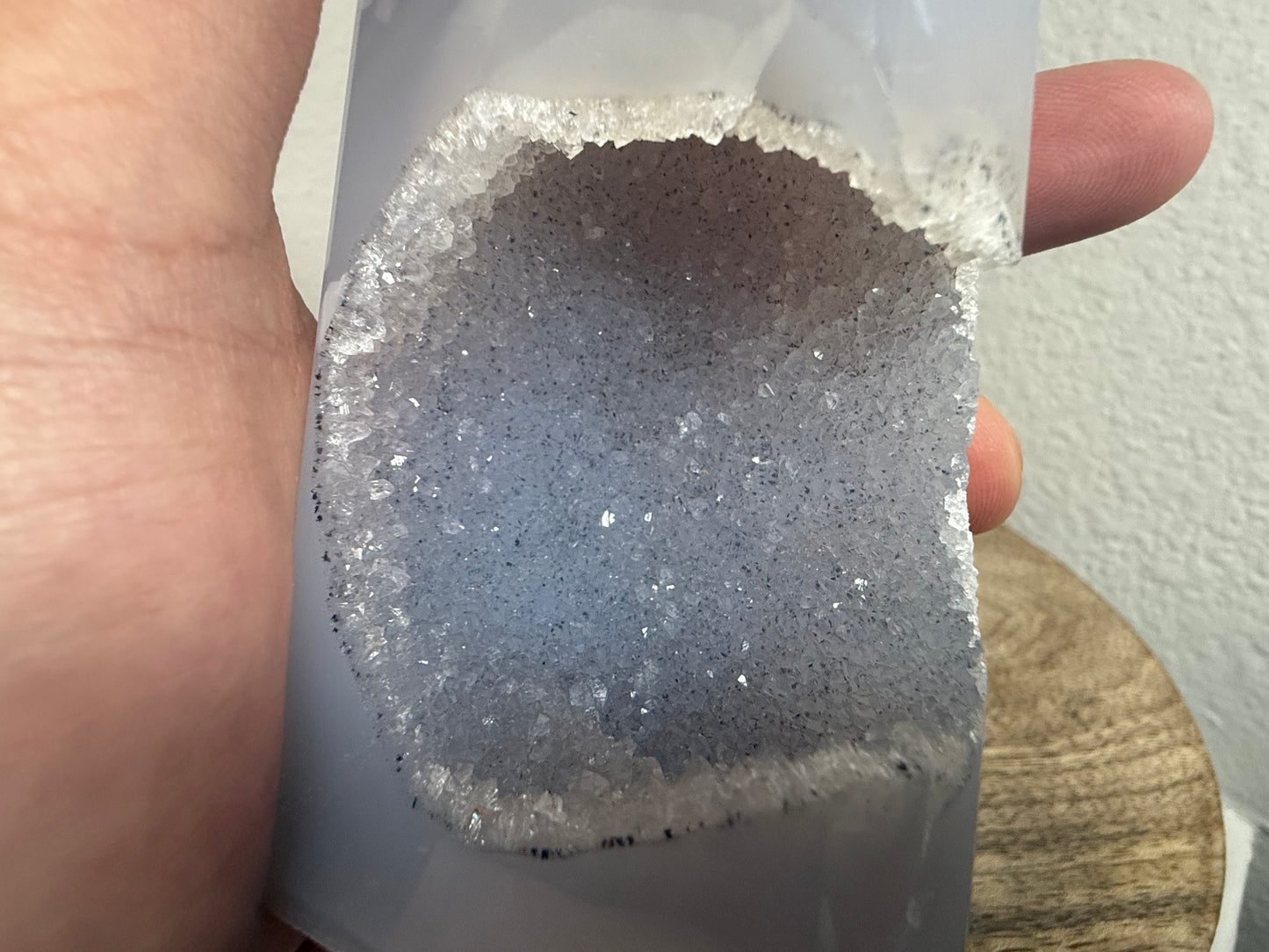 Druzy Amethyst Agate Tower (290g)