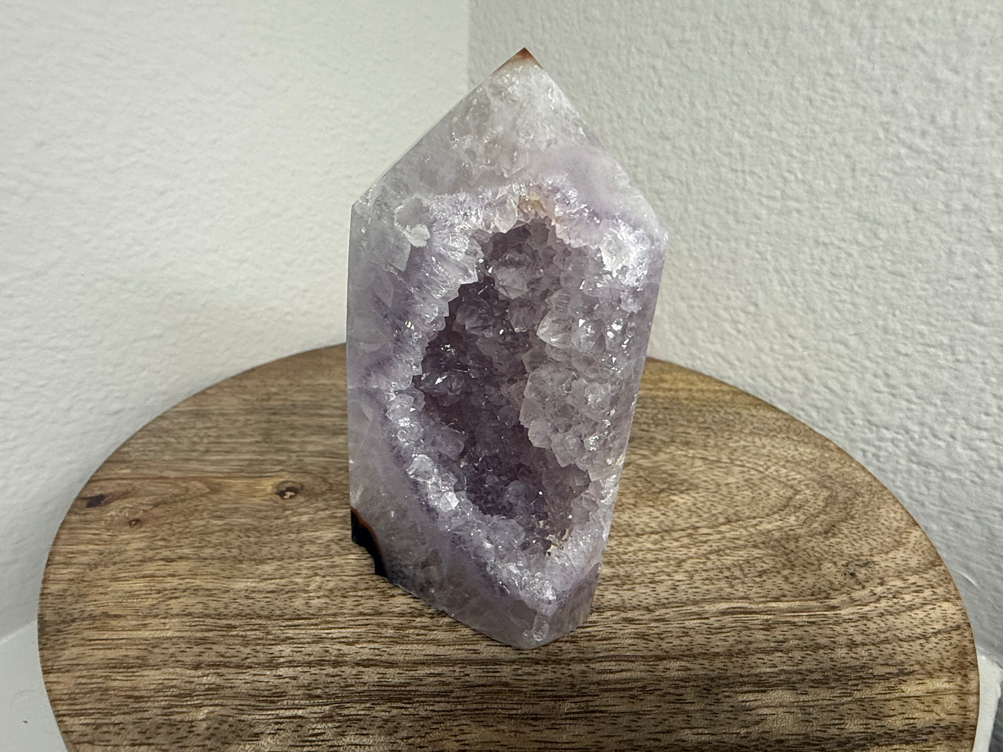 Druzy Amethyst Agate Tower (350g) (Slight Imperfect)