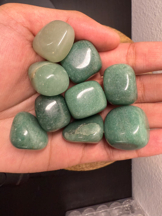 Tumbled Green Aventurine Stone