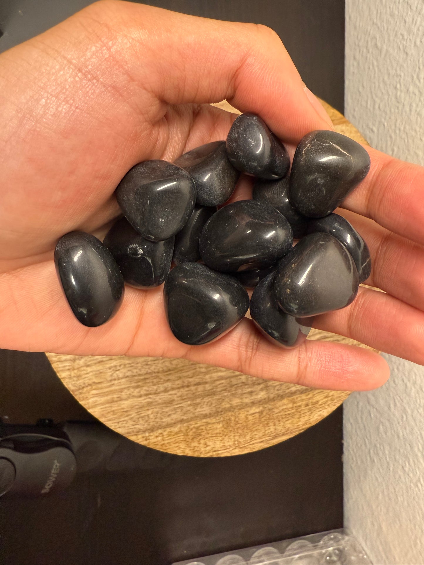 Tumbled Black Onyx Stone