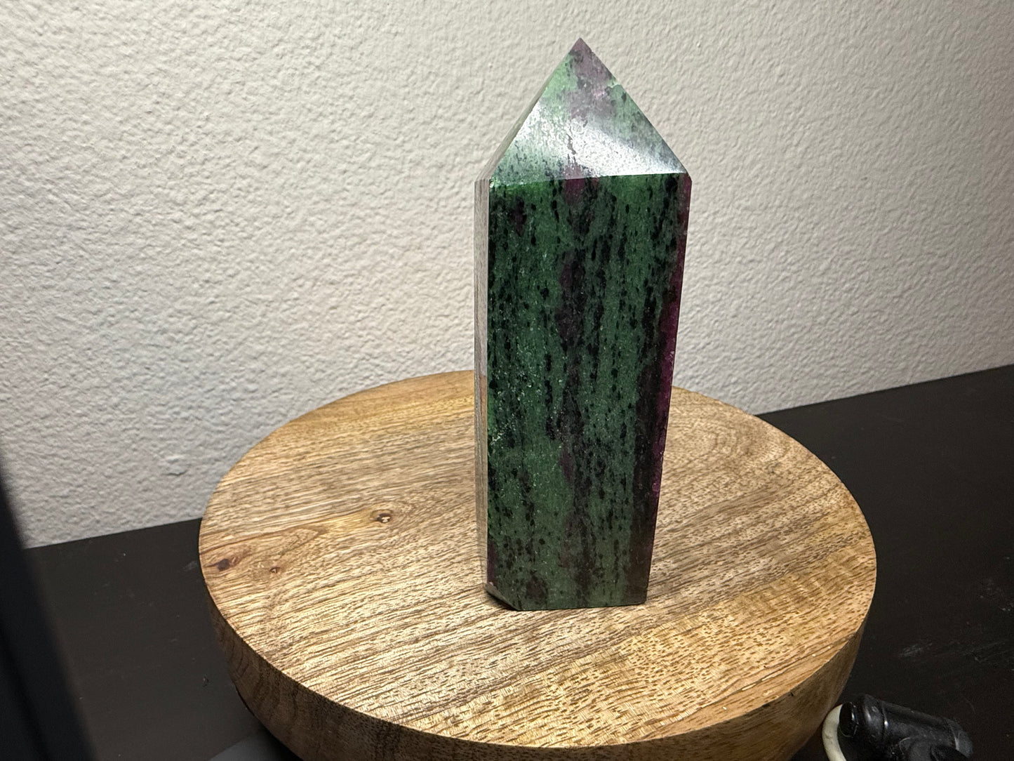 Ruby Zoisite Tower (420g) *UV REACTIVE*