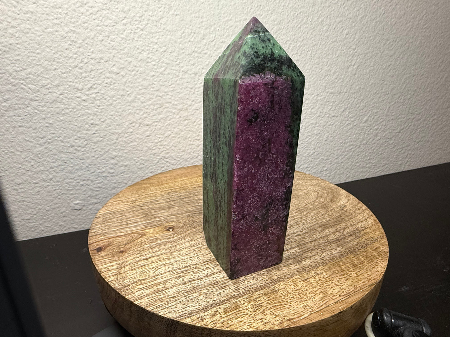 Ruby Zoisite Tower (420g) *UV REACTIVE*
