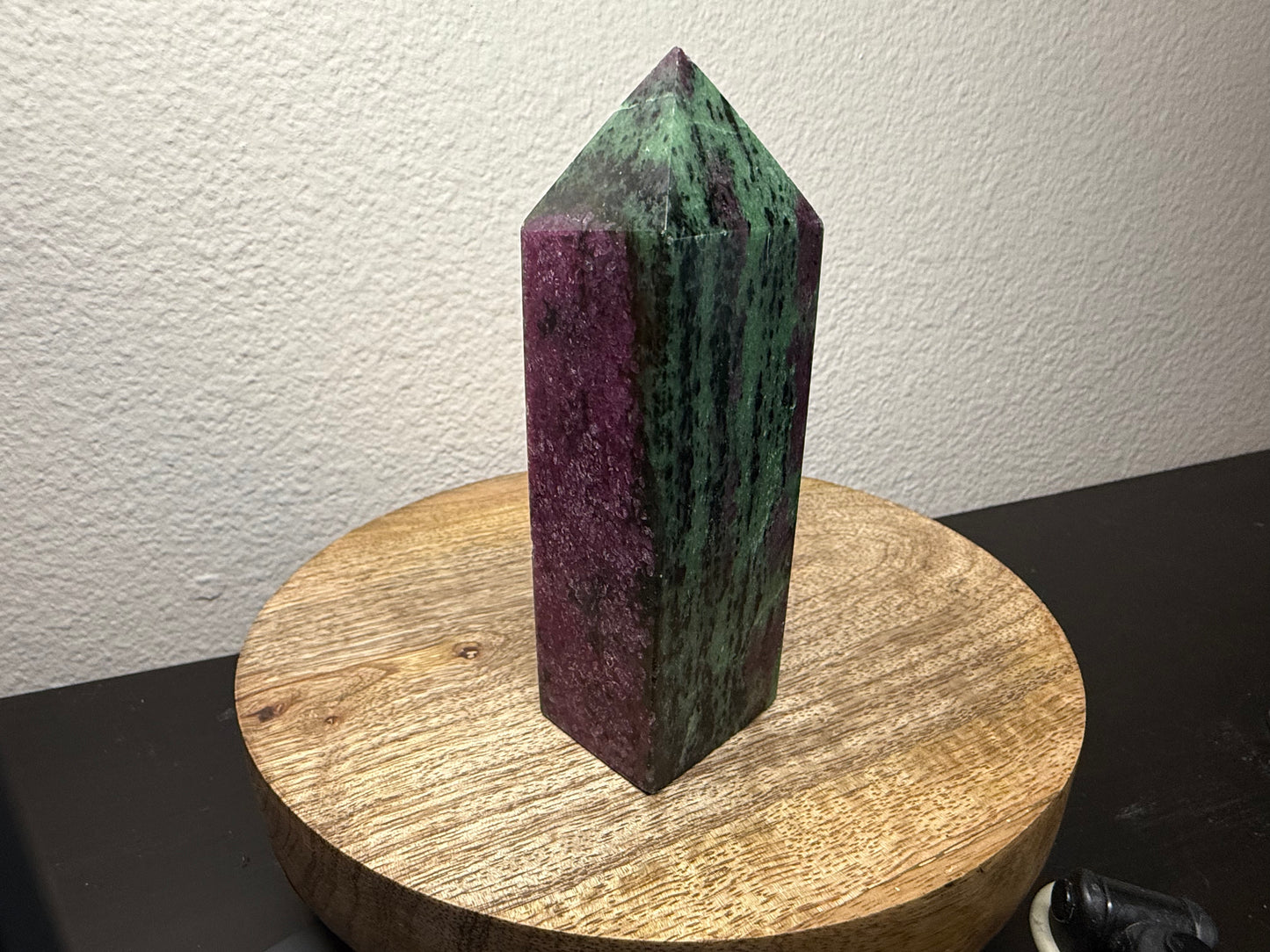 Ruby Zoisite Tower (420g) *UV REACTIVE*