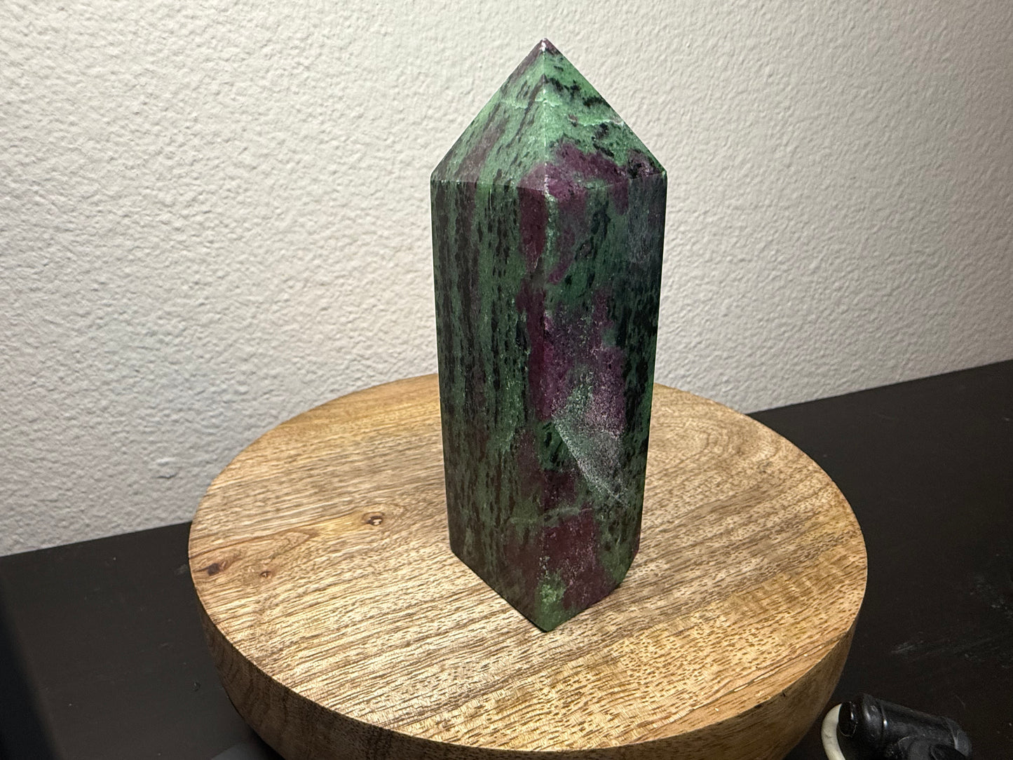 Ruby Zoisite Tower (420g) *UV REACTIVE*