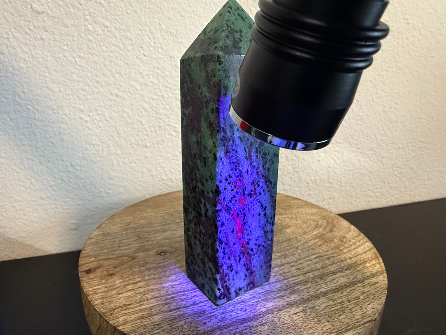 Ruby Zoisite Tower (520g) *UV REACTIVE*