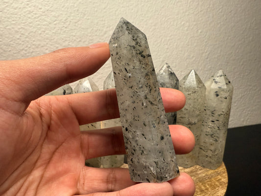 Small Garden Quartz Tower (80g+)