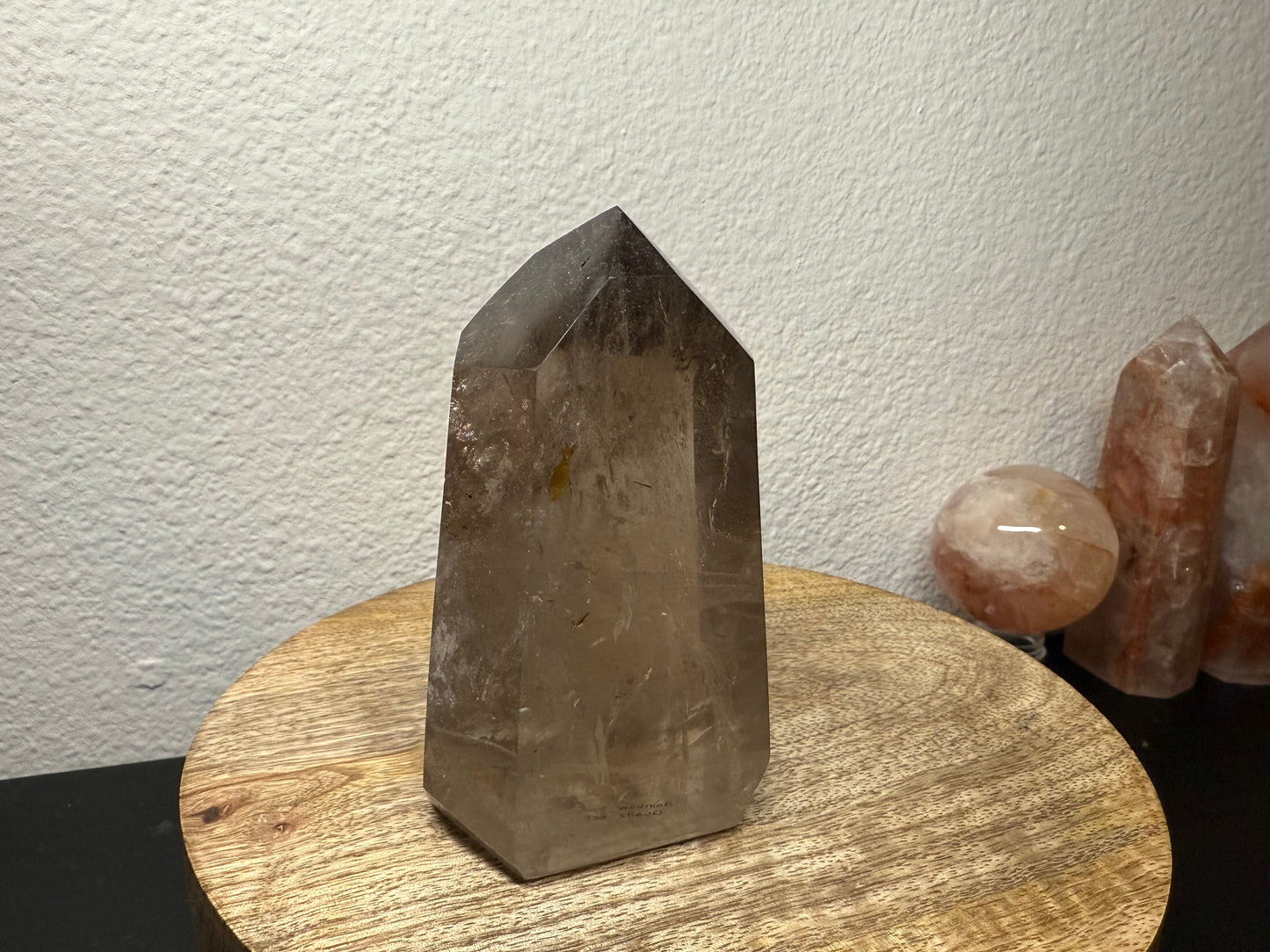 Rainbow Smoky Quartz Tower (560g)