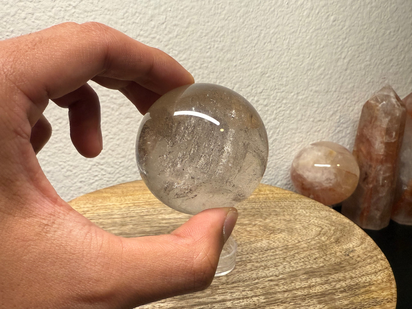 Smoky Quartz Sphere (190g)