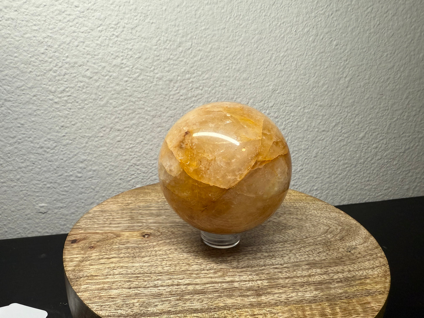 Large Golden Healer Quartz Sphere (690g)