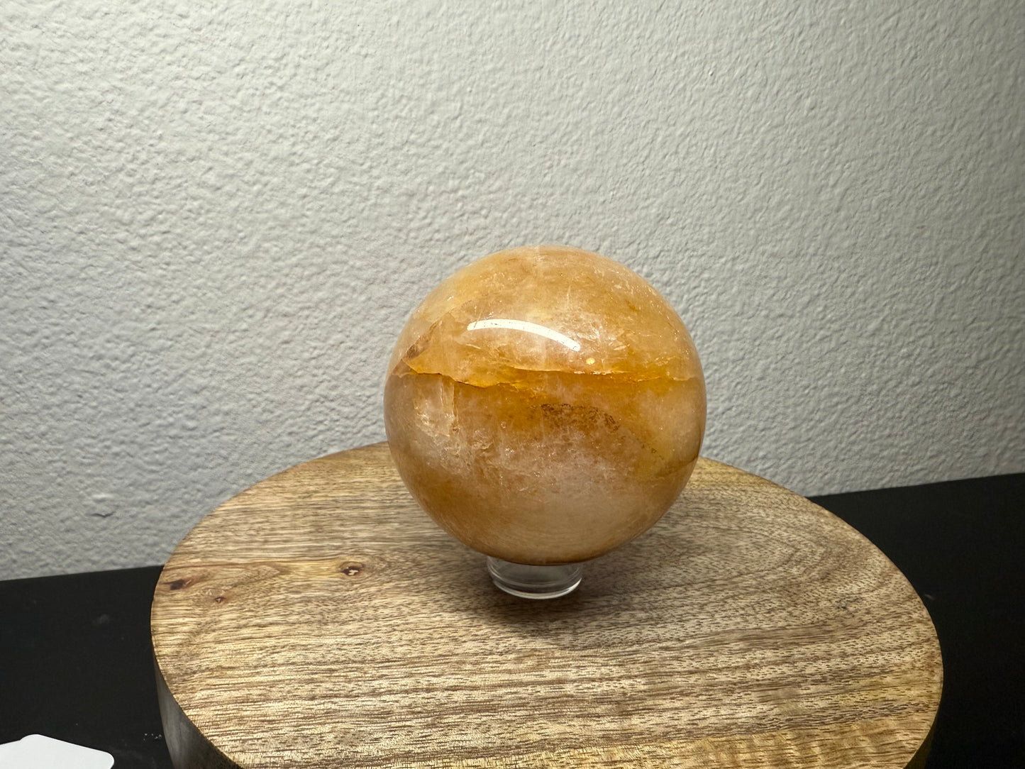 Large Golden Healer Quartz Sphere (690g)