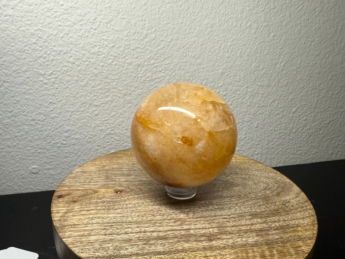Large Golden Healer Quartz Sphere (690g)
