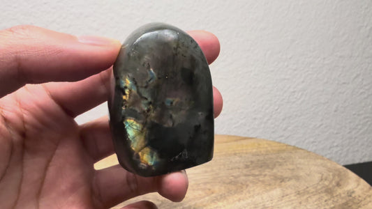 Purple Flash Labradorite Freeform (80g)